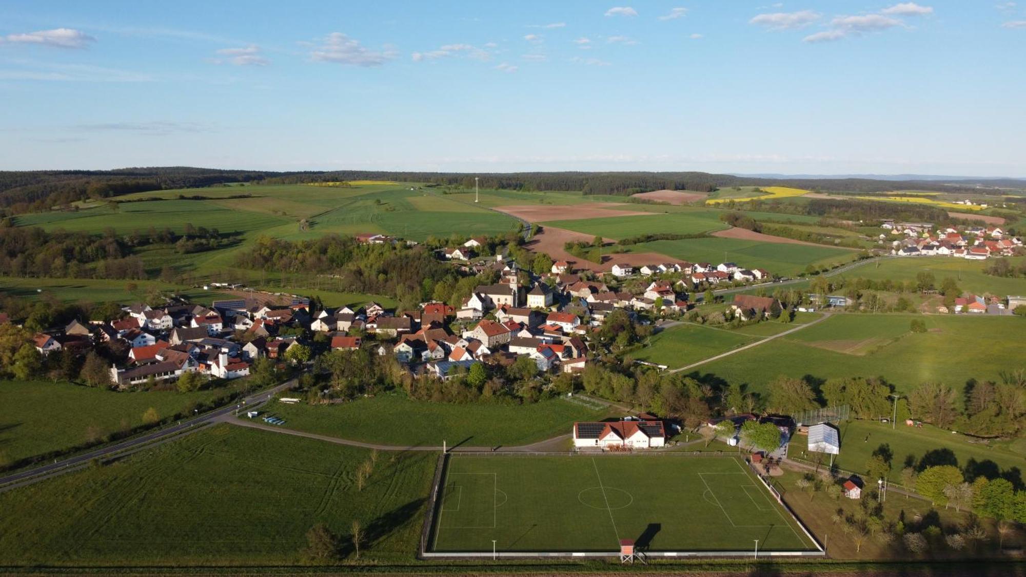 Pausenhof Zweite-Heimat Lägenhet Rauhenebrach Exteriör bild