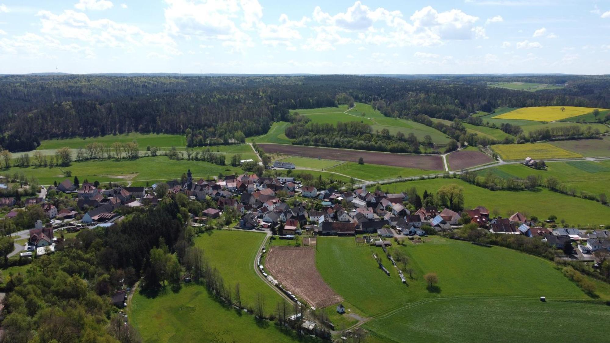 Pausenhof Zweite-Heimat Lägenhet Rauhenebrach Exteriör bild